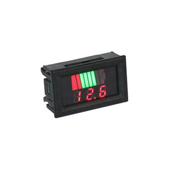 BATTERY & VOLT DISPLAY RED 0.56 INCH 12V~48V.DC