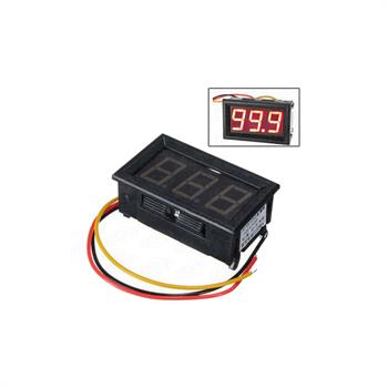 VOLTMETER DISPLAY RED 0~100V.DC 0.56 INCH 3WIRE