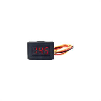 VOLTMETER DISPLAY RED 0~100V.DC 0.36 INCH 3WIRE WITH FRAME