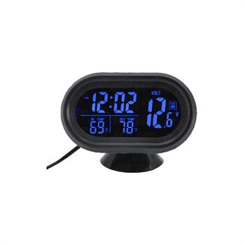 CAR VOLT TIME TEMPERATURE DISPLAY 12V