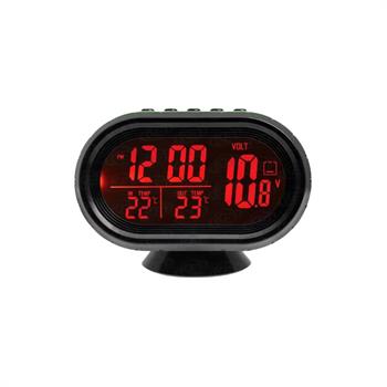 CAR VOLT TIME TEMPERATURE DISPLAY 12V