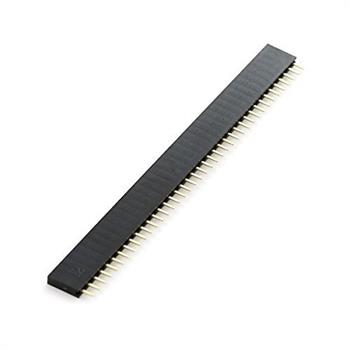 PIN HEADER 1*40 FEMALE 2.54MM straight 