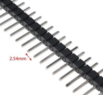 PIN HEADER 1*40 MALE 2.54MM straight 