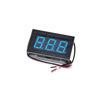 VOLTMETER DISPLAY BLUE 0-100V.DC 0.56 INCH 3WIRE