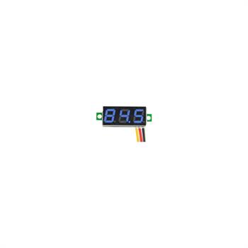 VOLTMETER DISPLAY BLUE 0~100V.DC 0.28 INCH 3WIRE