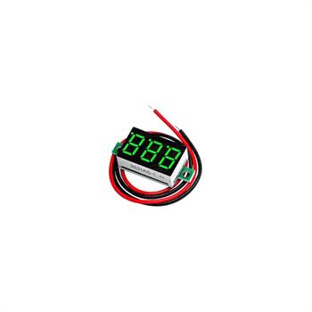 VOLTMETER DISPLAY GREEN 0~100V.DC 0.36 INCH 3WIRE